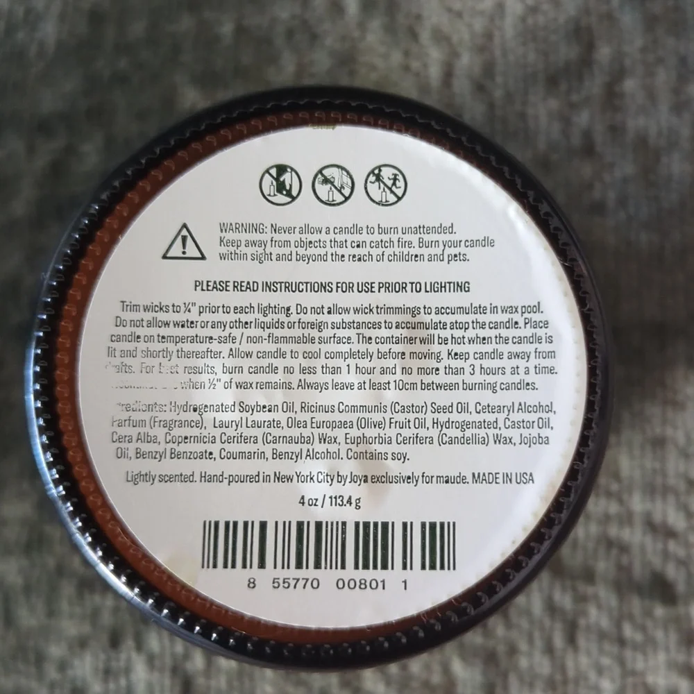 🆕 Maude Burn Massage Candle No 1